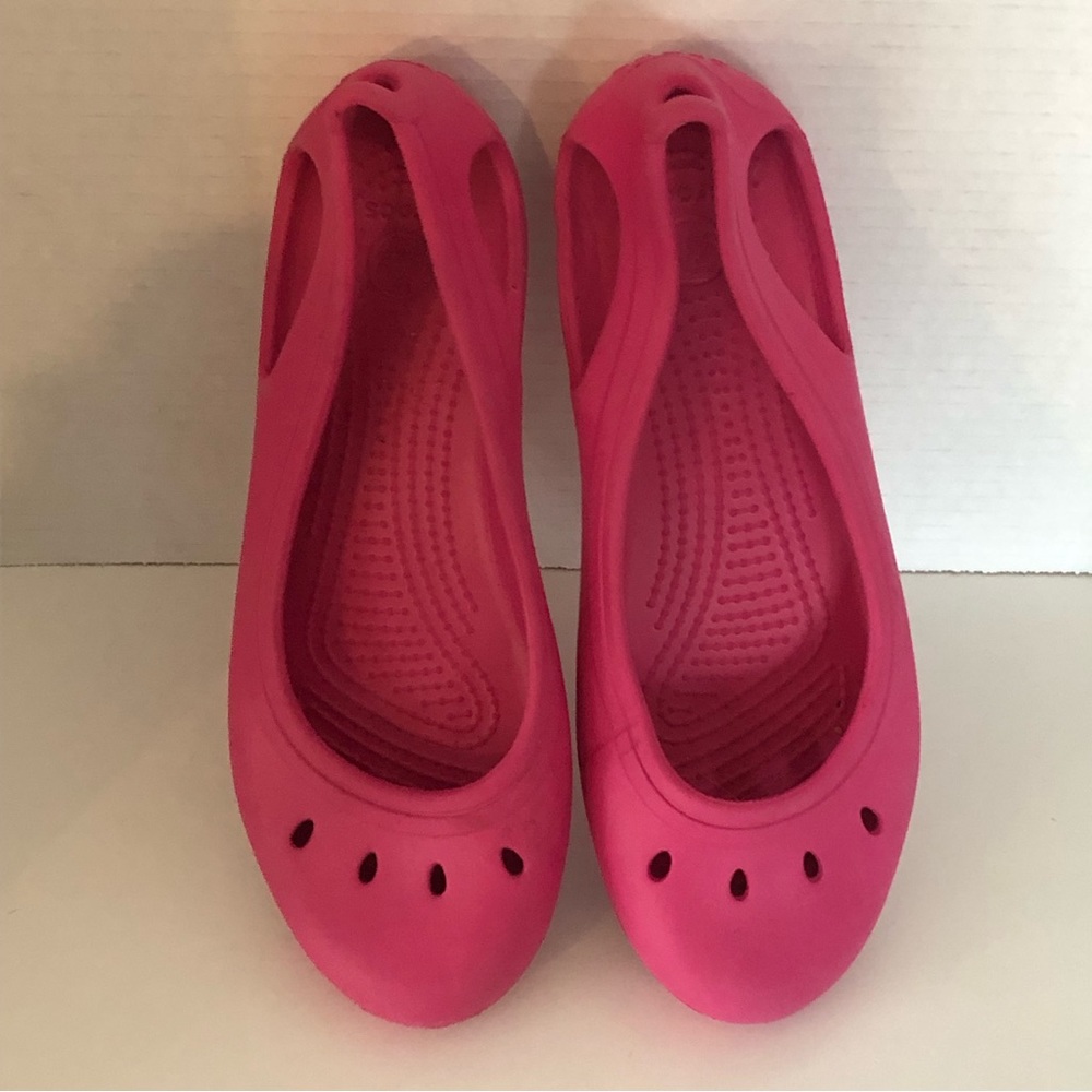 Crocs Barbie Pink Thea Slingback Ballet Flats
